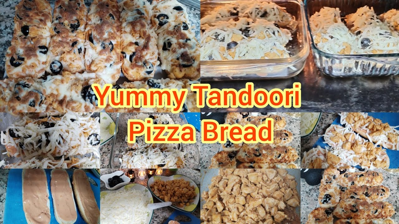 Homemade Tandoori Chicken Bread Pizza | Simple Ingredients, Big Flavors!