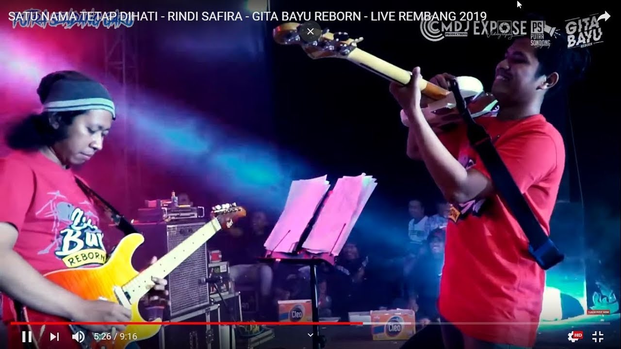 SATU NAMA TETAP DIHATI   RINDI SAFIRA   GITA BAYU REBORN   LIVE REMBANG 2019