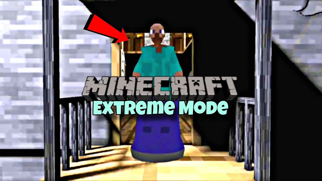 Granny In Minecraft Mod With Extreme Mode Full Gameplay