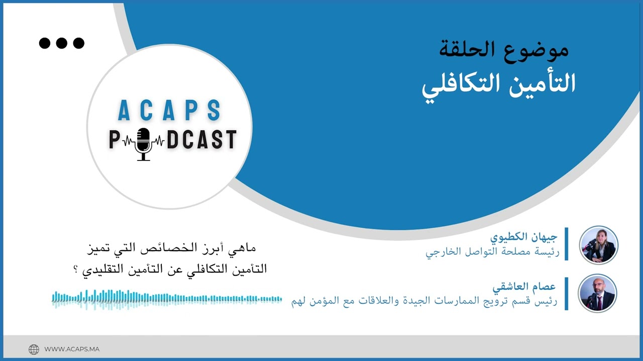 #أكابس_بودكاست🎙 : التأمين التكافلي