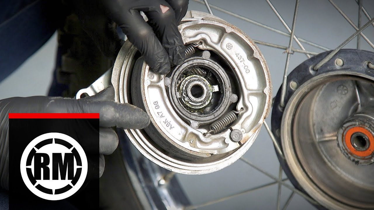 How To Replace Brake Shoes on Motorcycle Drum Brakes