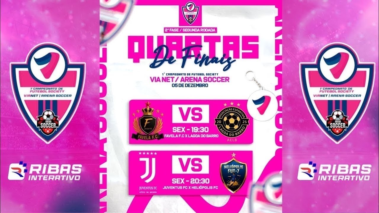 QUARTAS DE FINAIS COPA VIA NET / ARENA SOCCER