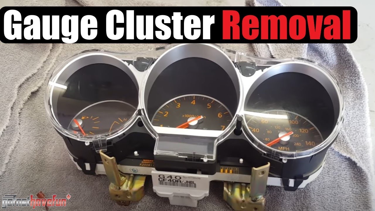 Nissan 350Z Gauge Cluster Removal | AnthonyJ350