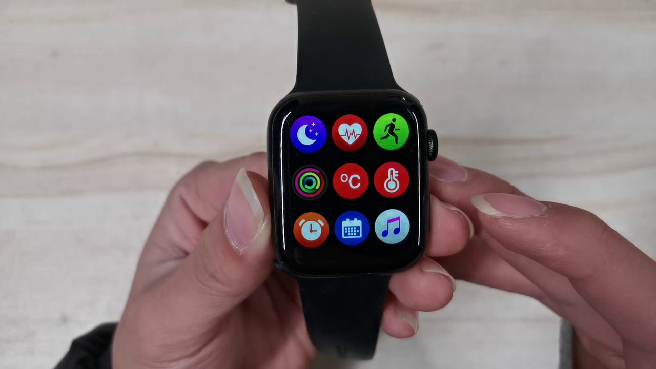 iwo W36 smart watch video