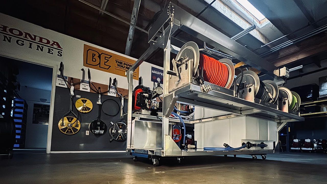 The Perfect Pressure Washing Business Setup For a Truck- Detailed Tour!