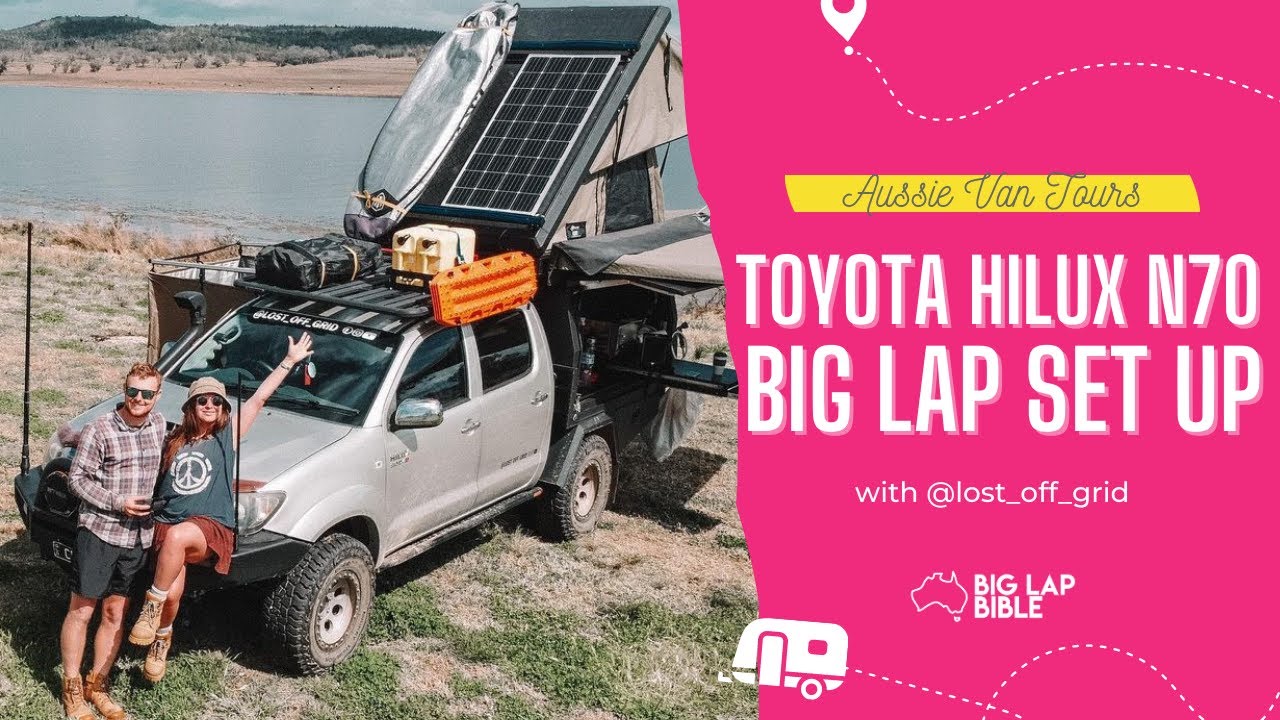 Toyota Hilux N70: большой круговой тур — путешествуйте по Австралии и живите за городом на пикапе