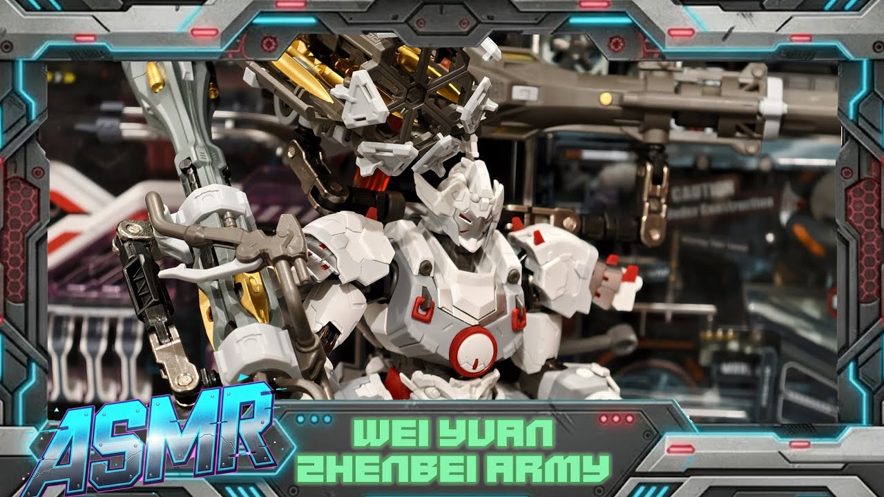 MOTOR NUCLEAR MNP-XH13 Wei Yuan Zhenbei Army Heavy Firepower Model kit | ASMR | Quick build | Unbox