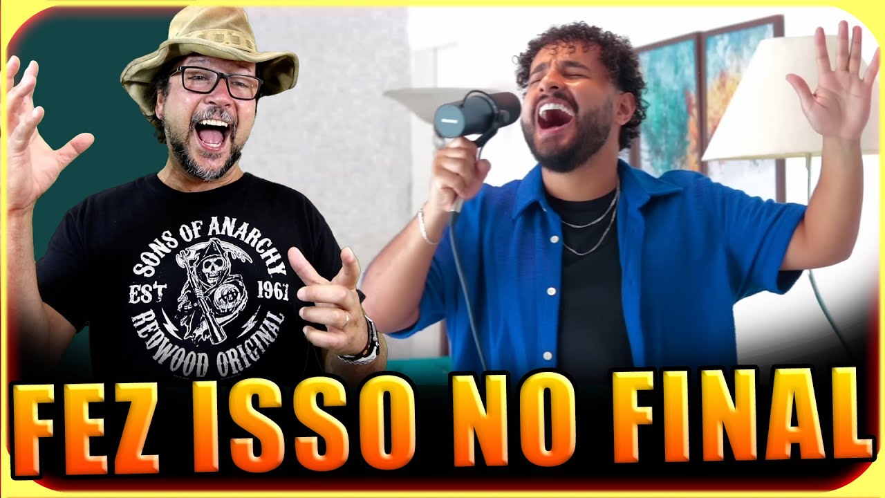 GABRIEL HENRIQUE canta AEROSMITH e Solta o ROCK - Reaction Reagindo