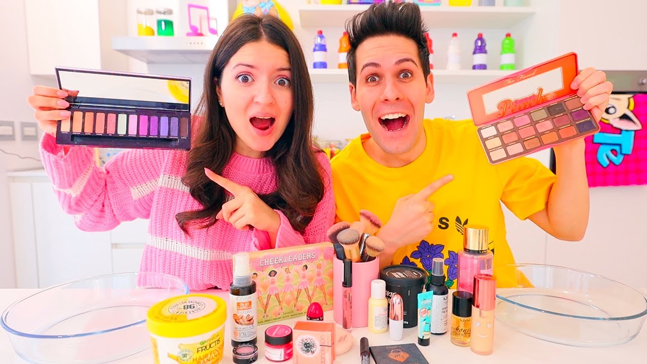 MAKE UP SLIME CHALLENGE 2021!! Non Scegliere i Trucchi Sbagliati!