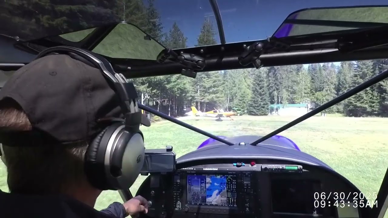 Landing Cavanaugh Bay in a Zenith Cruzer
