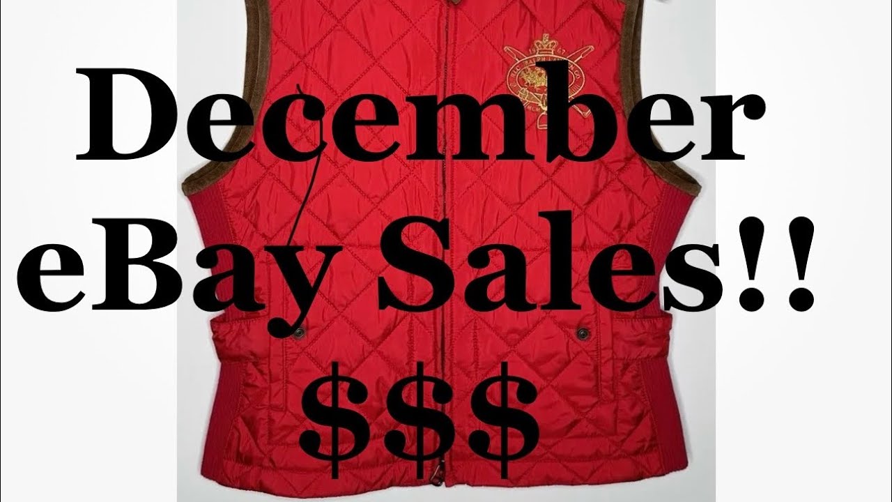 $134 into $$1700+ profit!! What Sold on EBay Dec 2023?! Ralph Lauren, Vintage Bill Blass, Mall Brand