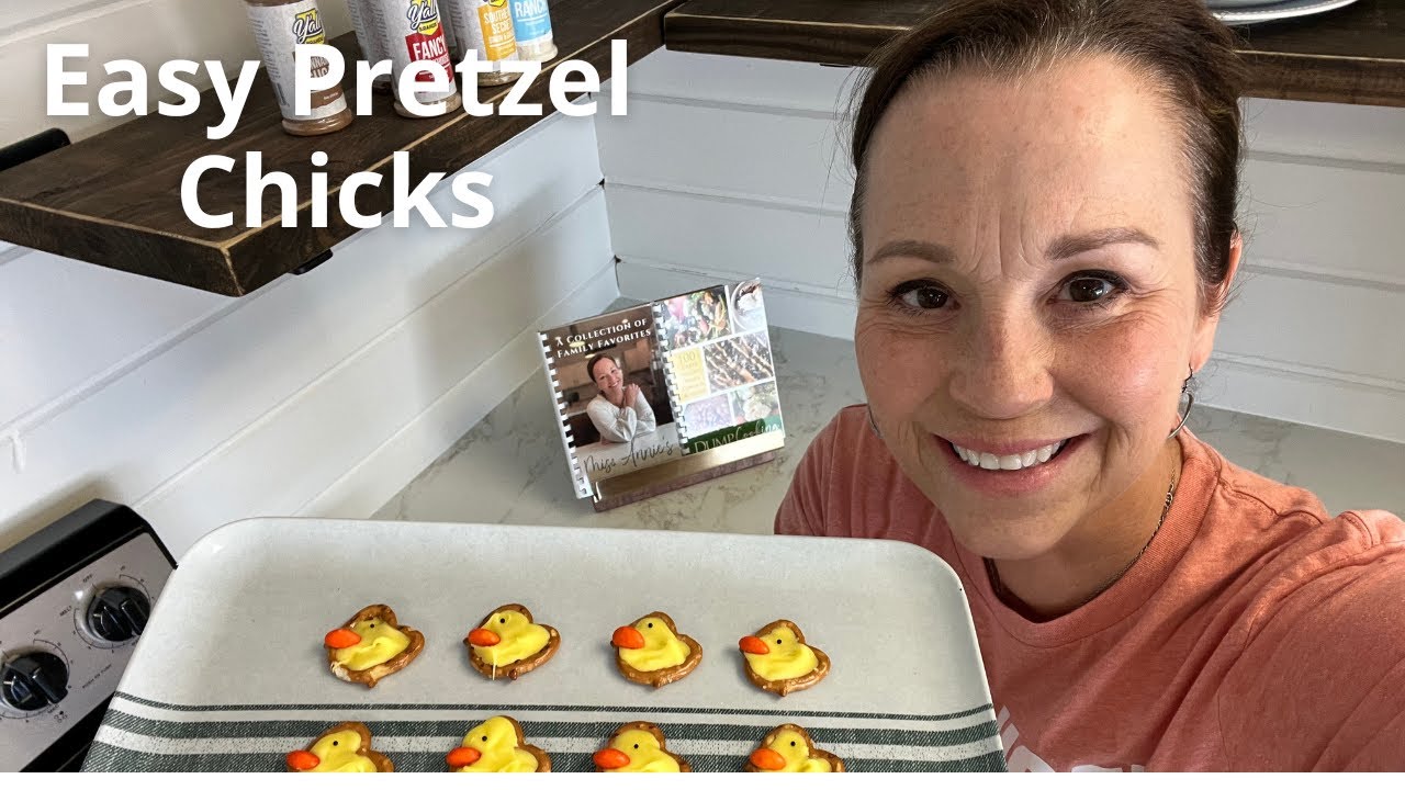 The easiest Easter dessert to make with kids | Quick and simple easter recipes | pretzels