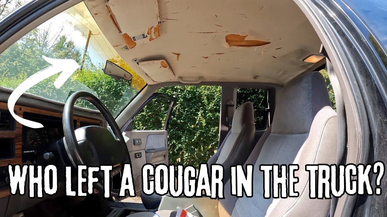 Replacing a crappy headliner in a Dodge Dakota!