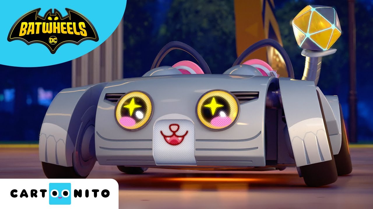 Kitty Car | Batwheels | Cartoonito | Cartoons for Kids
