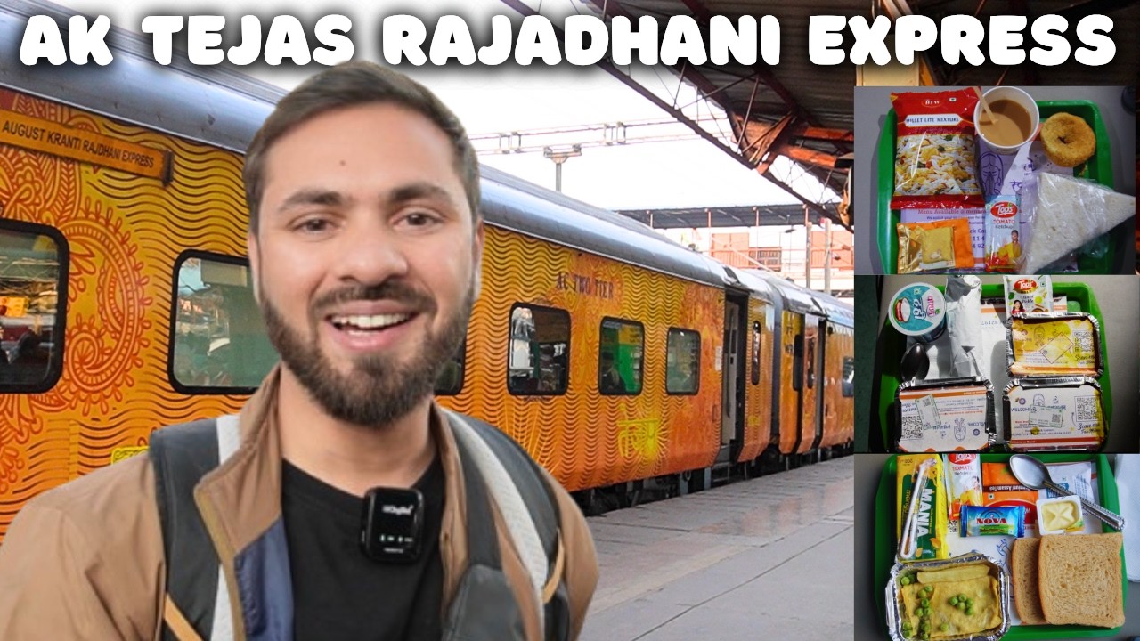 Train Hazrat Nizamuddin To Mumbai - Ak Tejas Rajdhani Express - 3rd AC Journey