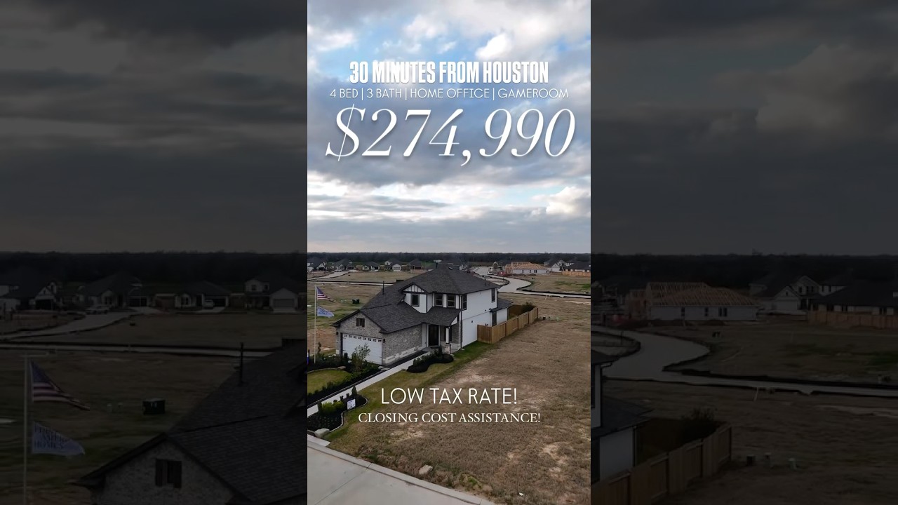 Homes under 300k in Houston Texas 2025 #houstonnewconstruction #realestateagent #houstonproperties