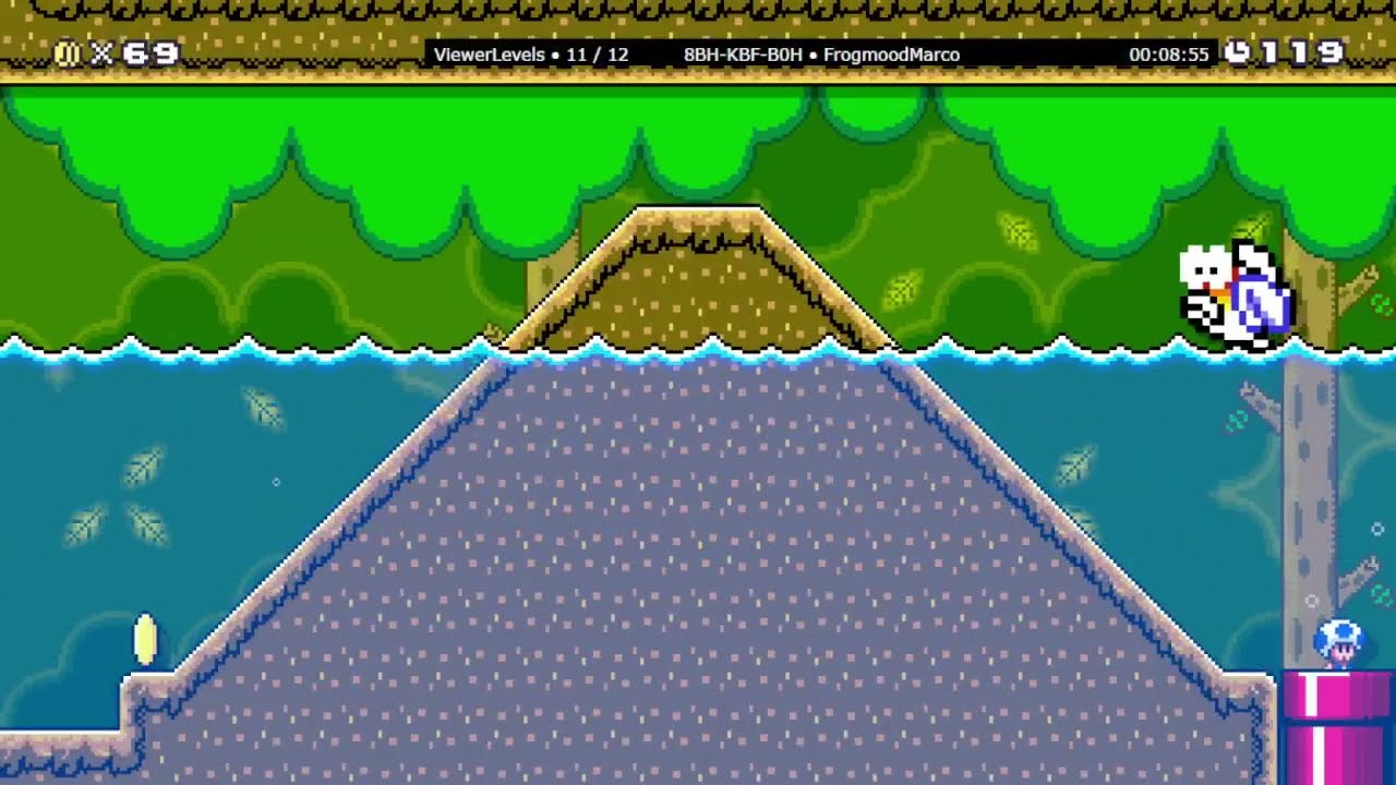 first clear on Waterslide into a Shark by FrogMoodMarco