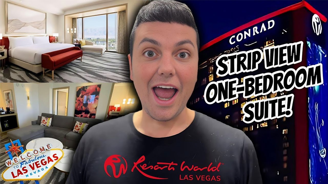 Обзор и экскурсия по отелю Conrad at Resorts World Las Vegas Suite | 4-дневное пребывание
