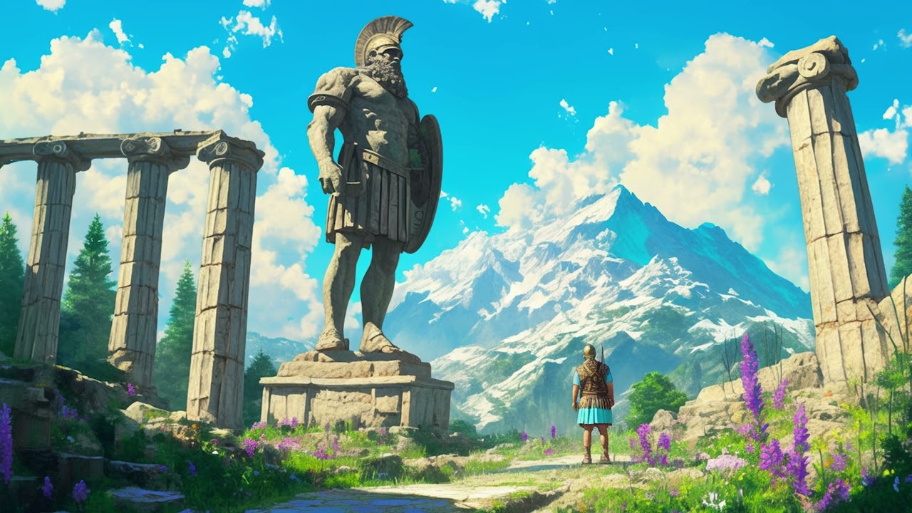 Echoes of Olympus - Medieval Fantasy Music for Focus & Relaxation