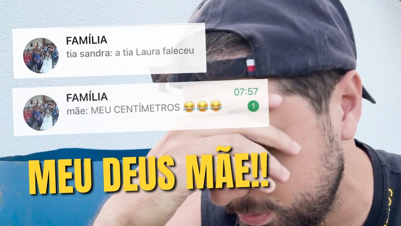 Minha mãe mandando coisa errada no Grupo da Família