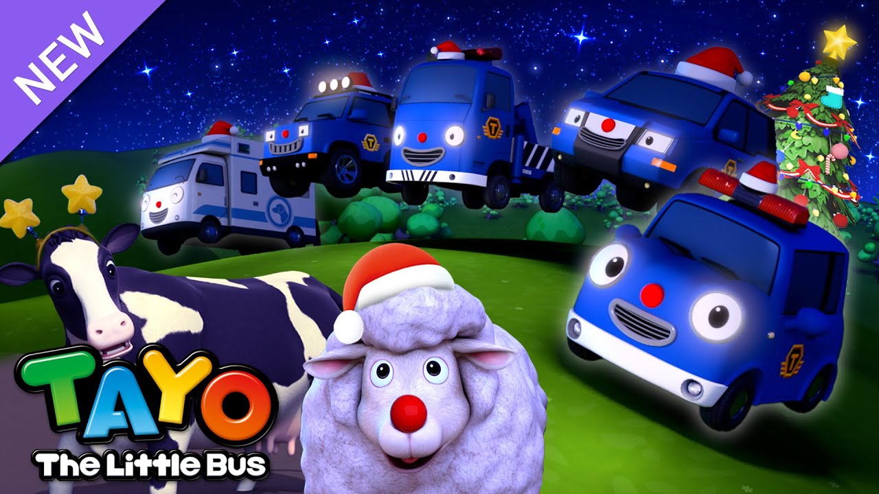 NEW🎄The Animal Rescue Team(X-Mas Ver.) | Christmas Songs and More! | Tayo the Little Bus