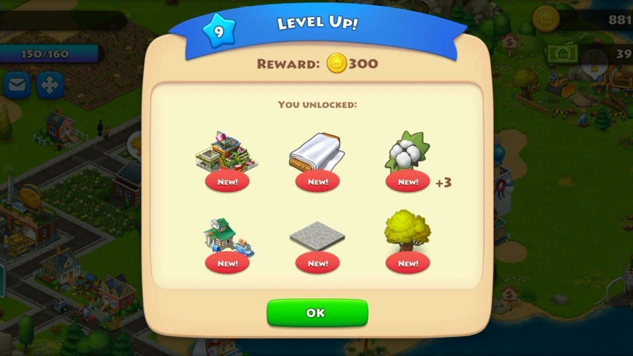 Township LEVEL 9 gameplay
