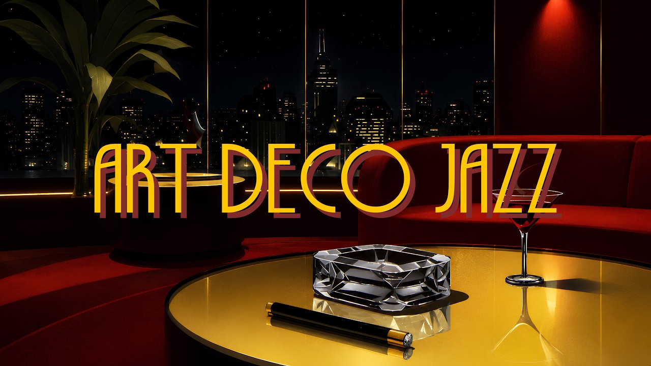 A Quiet Night Above Manhattan | Art Deco Jazz Playlist