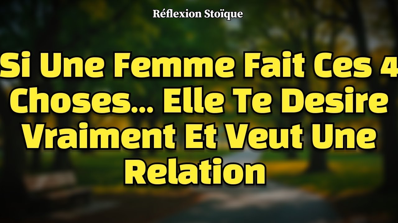 Ce qu'une femme vraiment attirée par vous fait toujours quand elle est près de vous