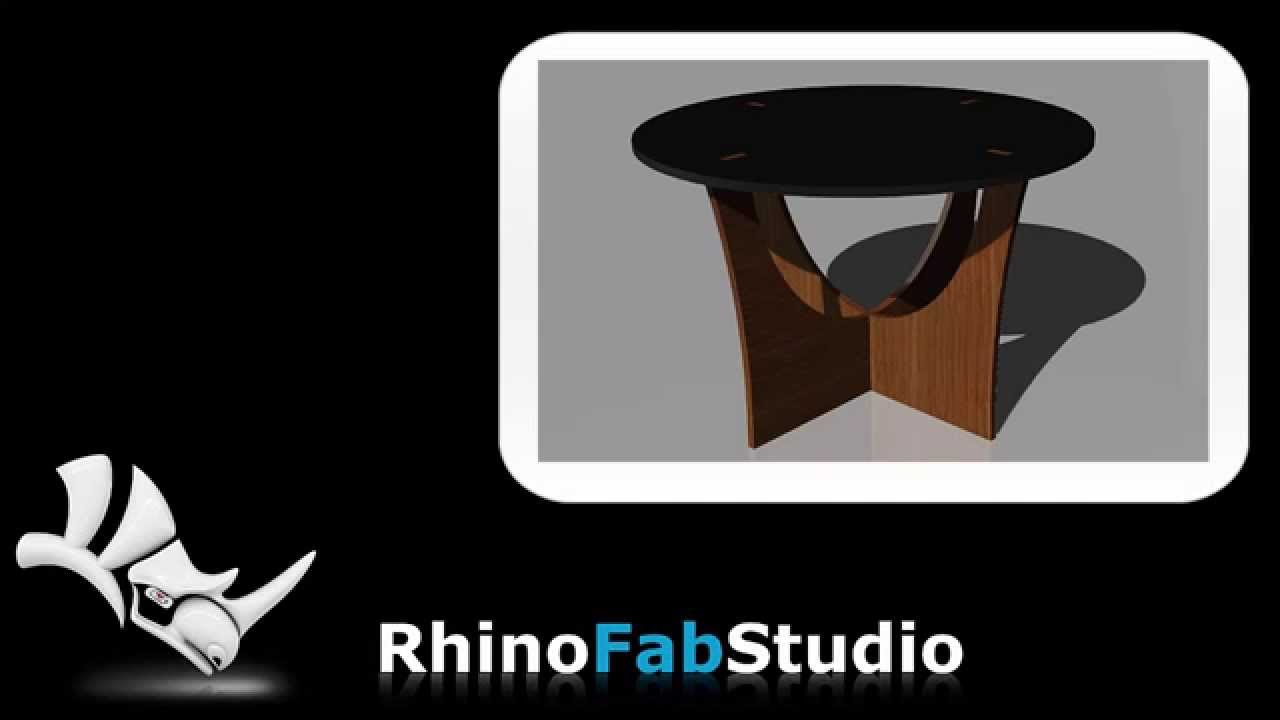 GFD3D Parametric Coffee Table
