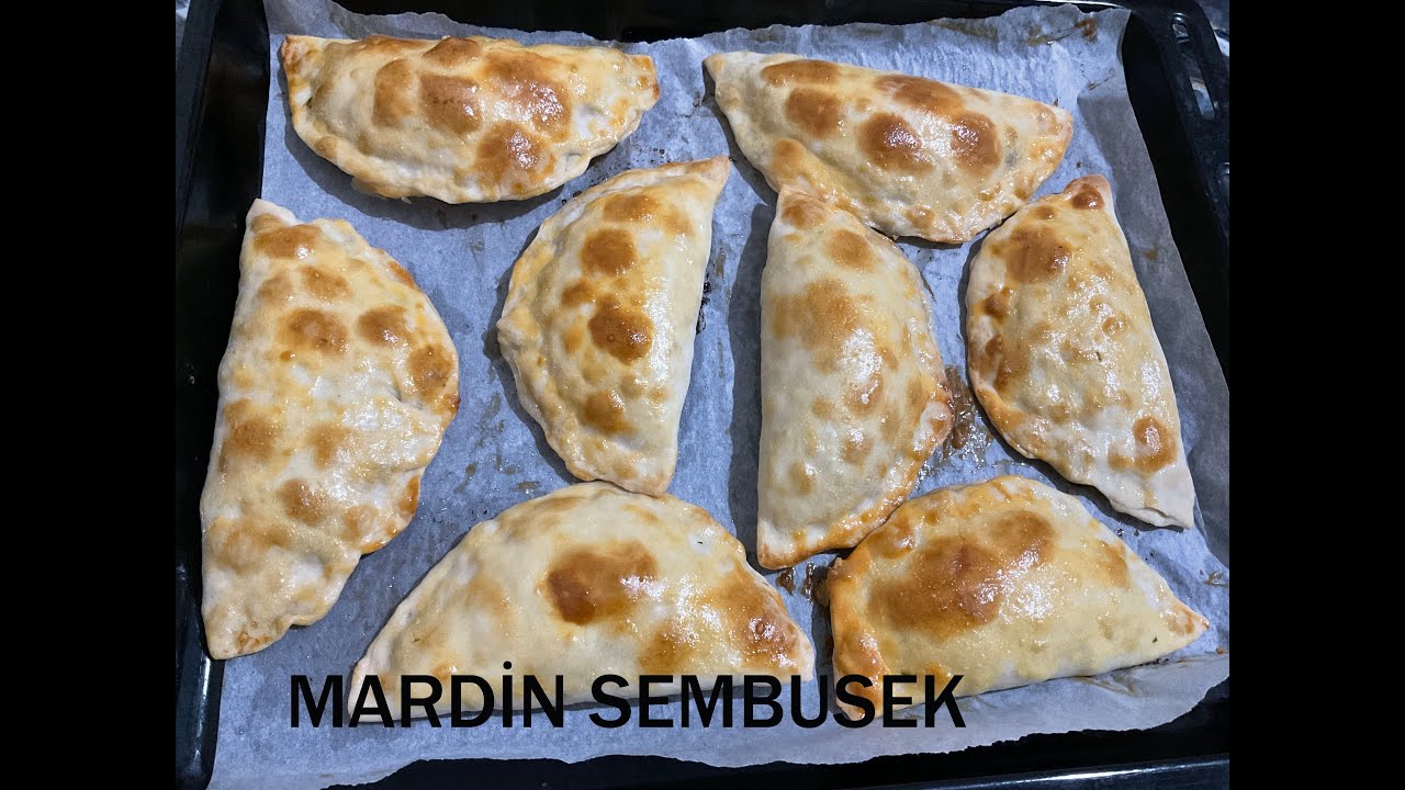Meşhur Mardin Sembusek / Tescilli Orjinal Tarif / Fırında Çiğ Börek