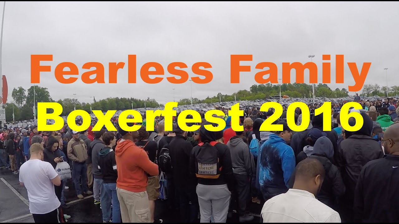 Fearless Family Boxer Fest 2016
