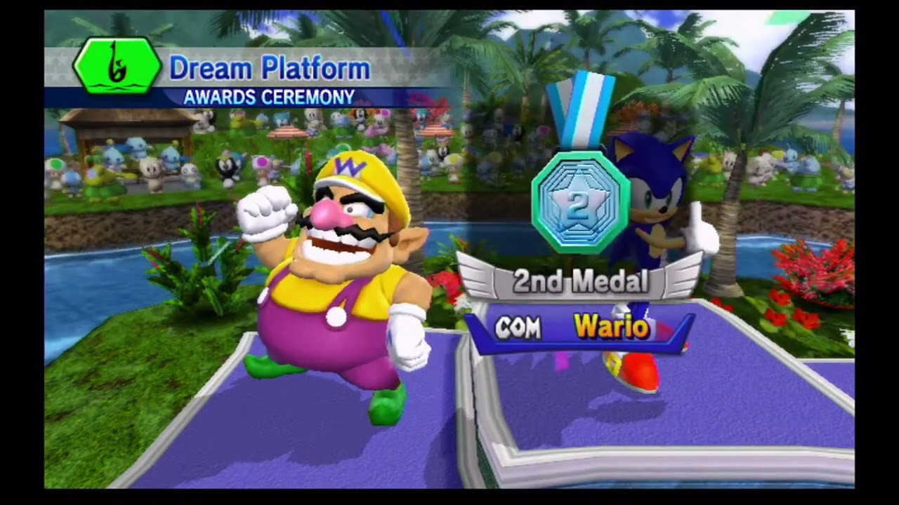 Mario & Sonic at the Olympic Games - Dream Platform (All Characters)