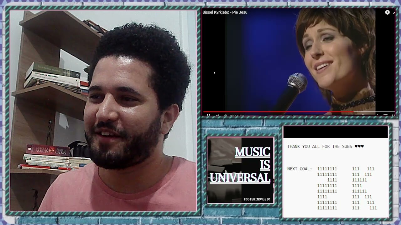 BRAZILIAN REACTS to Norway Norwegian song 🇳🇴 Sissel Kyrkjebø - Pie Jesu [ENG] and LOVED HER VOICE!
