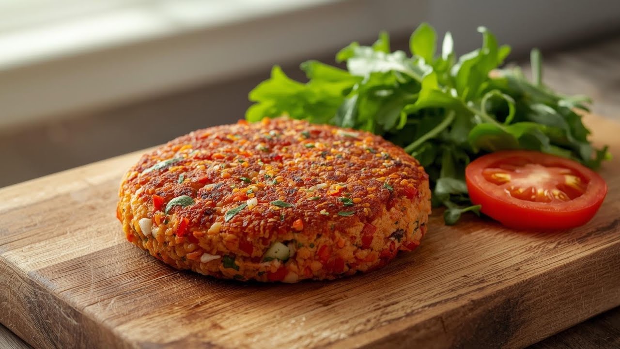 DIT IS BETER DAN VLEES. RODELINZEN GROENTEBURGERS IN 1 HANDOMDRAAI🍔