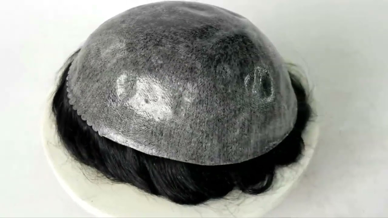 Lyrical Wigs Men's Toupee PAPY-J Injected PU Human Hair System