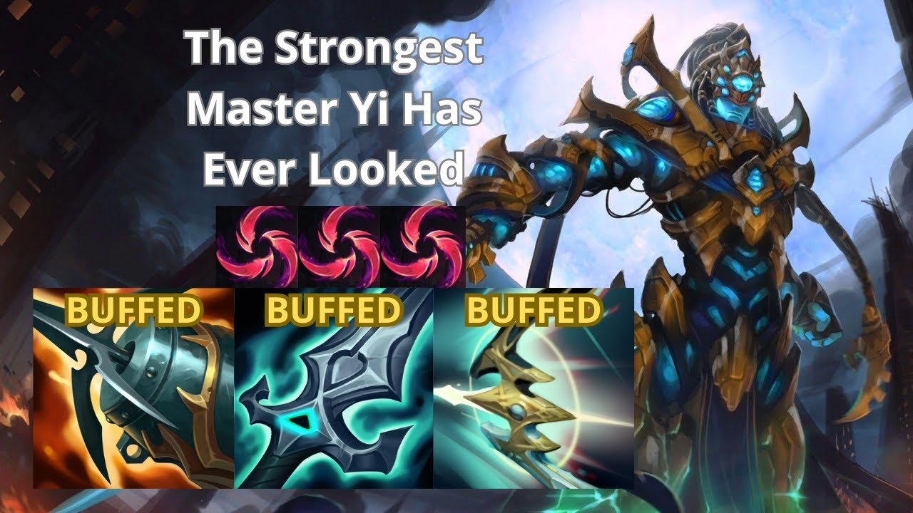 THE STRONGEST MASTER YI HAS EVER LOOKED