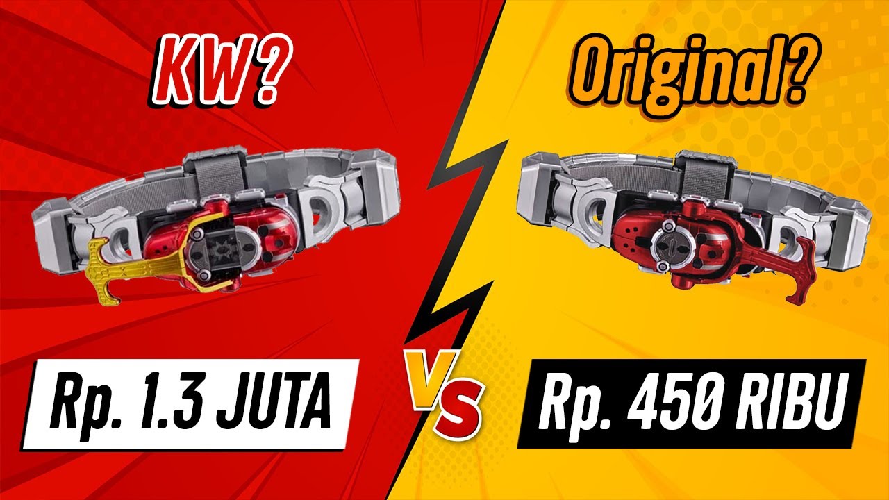 MALI KITA PUTAR KEMBALI WAKTU! APA PUTAR KOMEDI? KOMEDI PUTAR?MURAH BANGET BRE! LRS KABUTO ORI VS KW