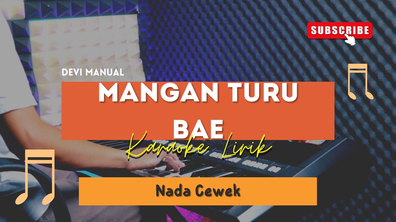 Mangan Turu Bae - Devi Manual | KARAOKE KOPLO | SAMPLING KN TARLING | NADA CEWEK