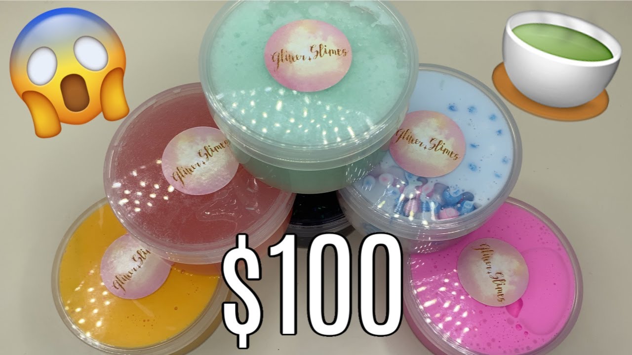 $100 BRUTALLY HONEST SLIME REVIEW! ft. GlitterSlimes (ending it off where it all started...)