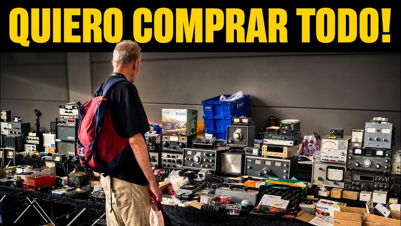 ♻️MERCADO DE PULGAS DE RADIOAFICIONADOS ♻️ EL MÁS GRANDE DE EUROPA FRIEDERICHSHAFEN 2024