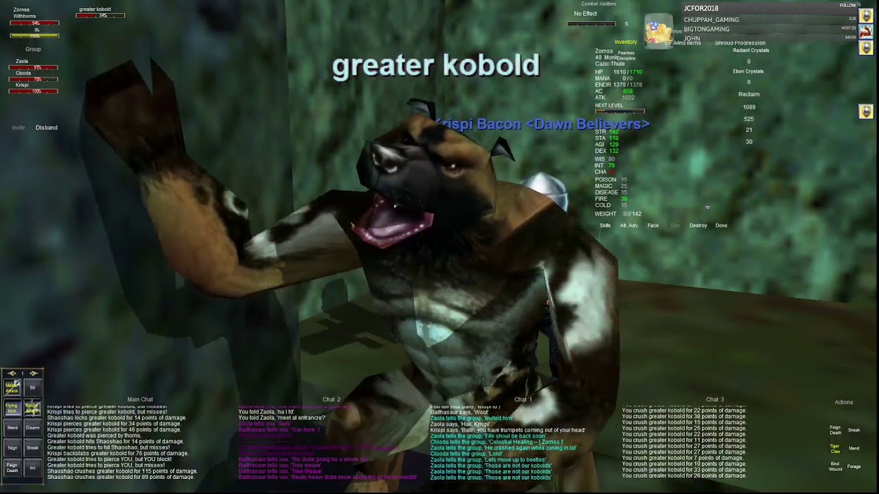 Everquest old school : Part 109 - Window Room - Sol B - Iksar Monk