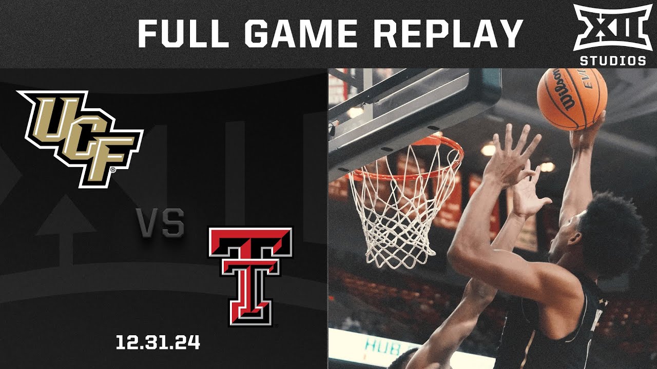 UCF vs. Texas Tech (12.31.24) Full Game Replay | 2024-25 Big 12 Men's Basketball