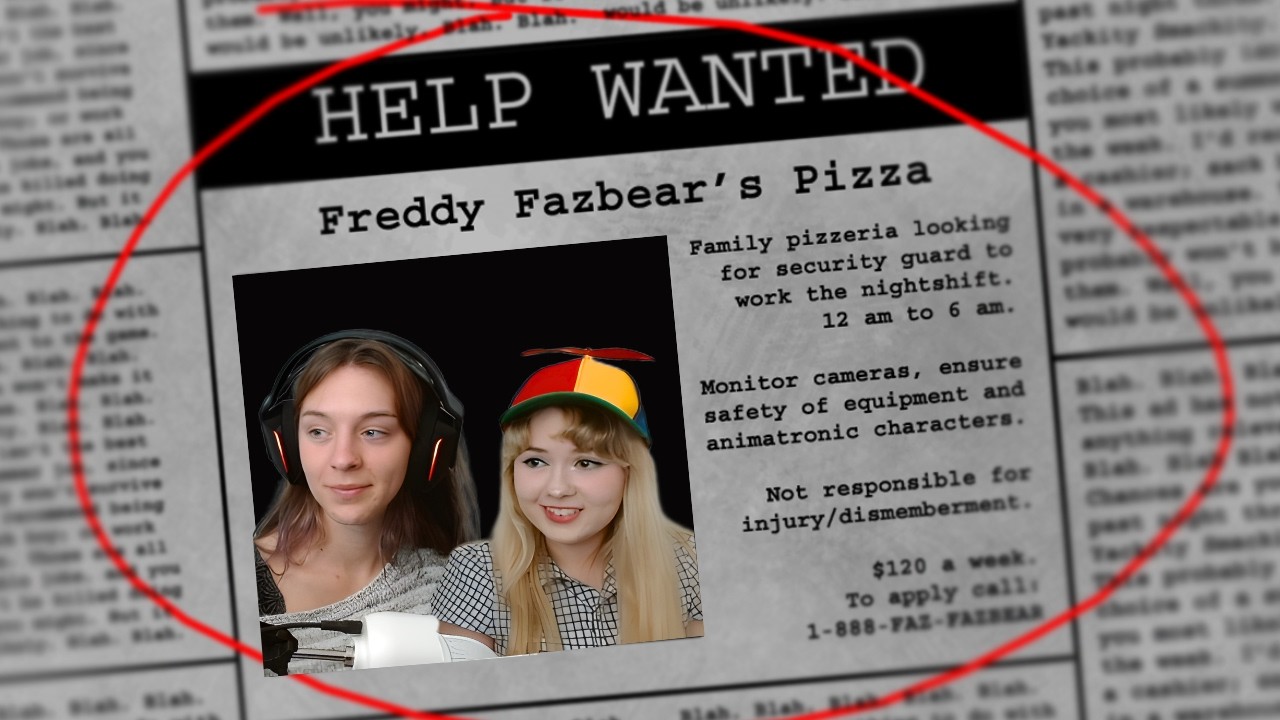 My Best Friend Coached Me in Five Nights at Freddys