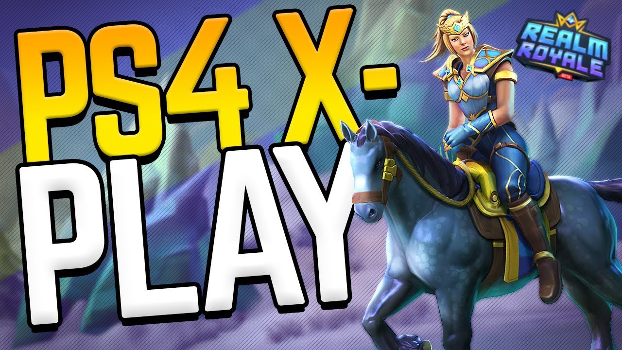 PS4 CROSSPLAY IS COMING TO REALM ROYALE!