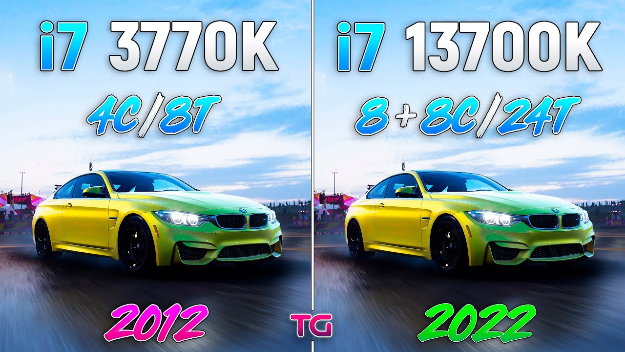 i7 3770K vs i7 13700K - 10 Years Difference