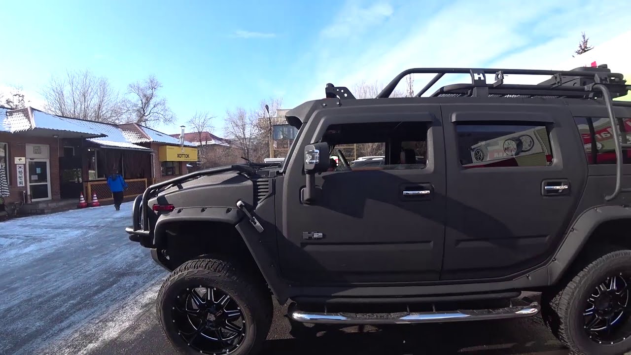 Тюнинг Hummer H2. Подготовили машину к внедорожным приключениям.