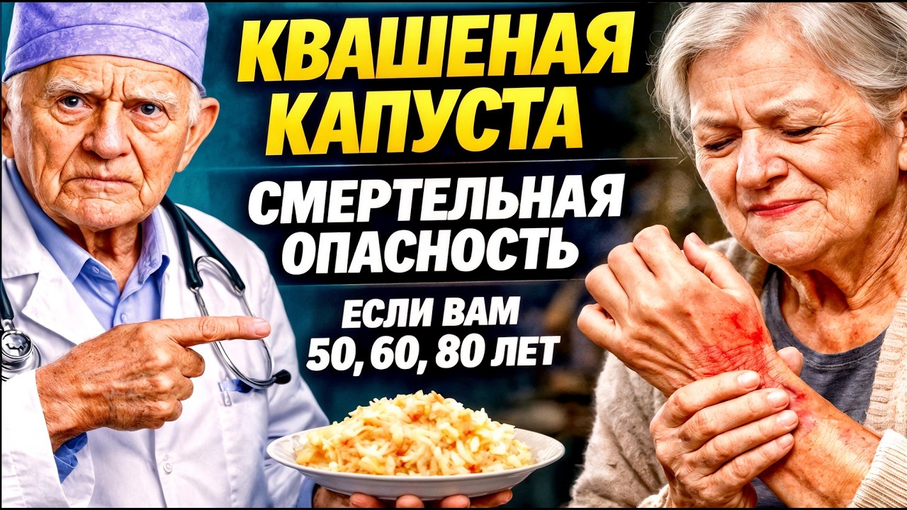 ПОЧКИ МОГУТ ОТКАЗАТЬ! НЕ СМЕШИВАЙ КВАШЕНУЮ КАПУСТУ С ЭТИМ / 5 ОПАСНЫХ СОЧЕТАНИЙ