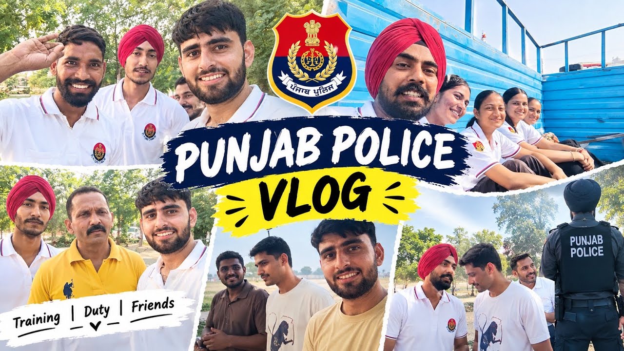 Punjab Police Fatigue Work | Vlog
