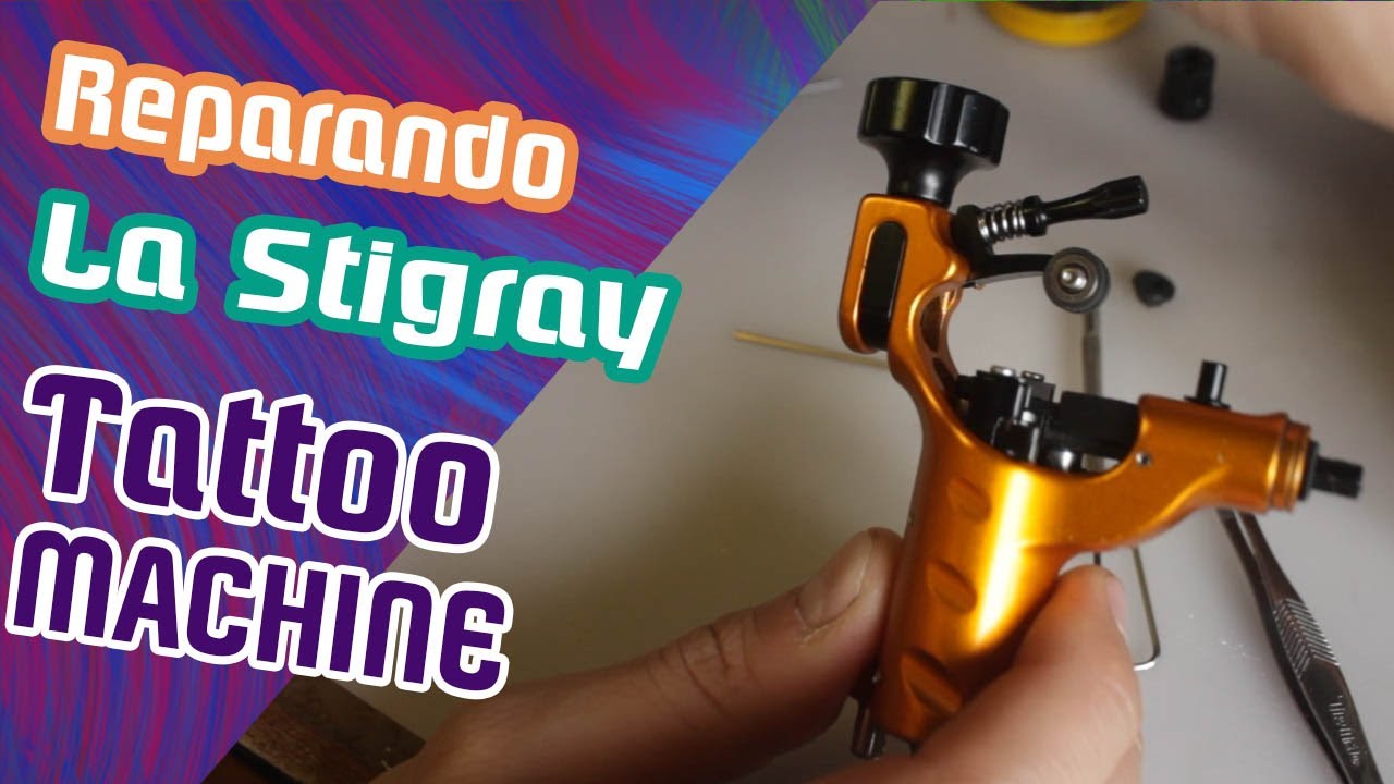 Como reparar maquina de tatuaje rotativa STINGRAY 🔥🔥🔥
