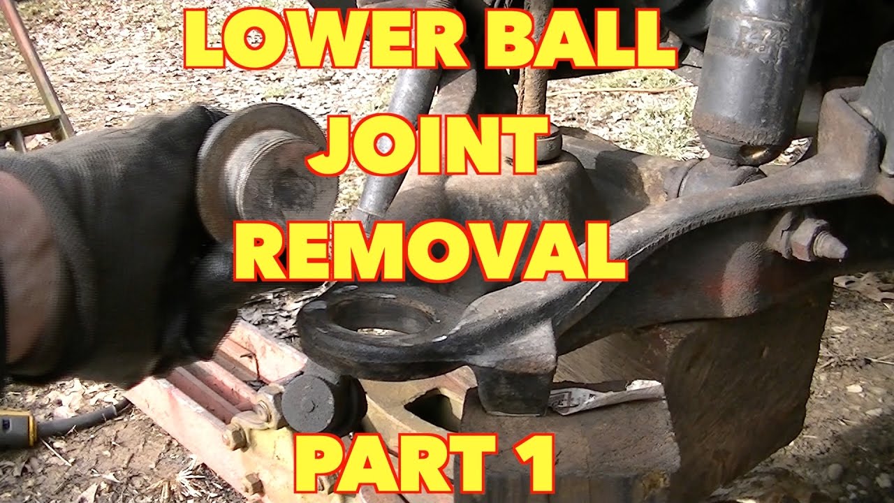 Front Lower Ball Joint Replacement....Ford, Expedition, Mountaineer, Explorer -PART 1